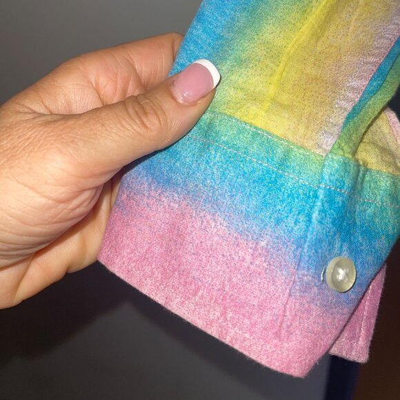 Eight X Mens Shirt Size XXL Multicolor Custom Angel Wing Graphics And Crystal - Picture 7 of 10